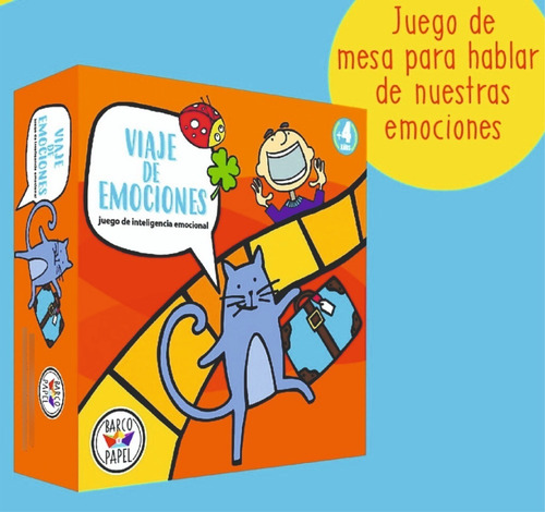 Juego De Mesa Viaje De Emociones. Expresar Compartir +6