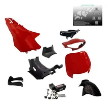 Comprar Kit Plasticos Gilera Smash 110 Tunning Rojo + Kit Tornillos
