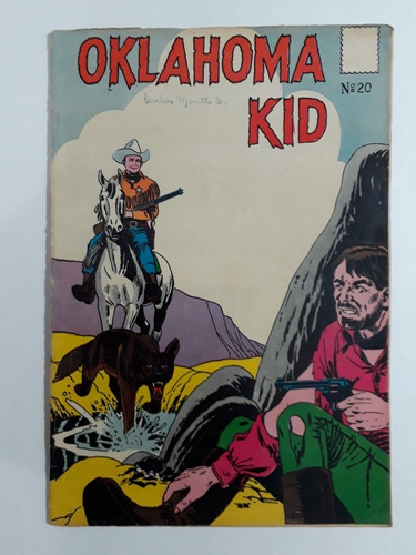 Oklahoma Kid 20 . Charlton Comics 1959 . Export Newspaper