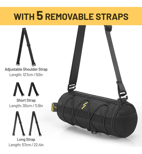 Bolsa De Manillar De Bicicleta Bolsa Delantera De Ciclismo M