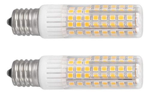 2 Bombillas De Microondas E17, 100 Led, Pc E17, 100-240 V,