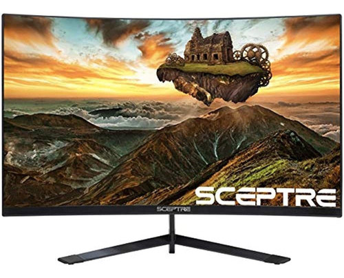 Sceptre Monitor De Juegos Curvo De 27  Hasta 185 Hz Displayp