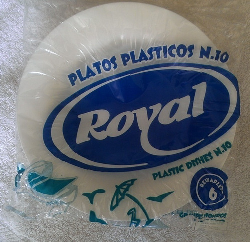 Imagen 4 de 8 de Platos Plasticos Rehusables Nº 10 Precio Por X 4 Paquetes