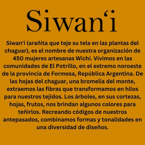 Imagen 5 de 6 de Collares Siwani R6 De Fibra De Chaguar