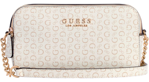 Bolsa Guess Factory Sg947912-whi Acabado de los herrajes Níquel Color Blanco Correa de hombro Blanco Diseño de la tela Lisa