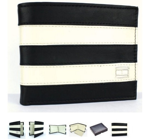 Imagen 4 de 10 de Billeteras Cuero Bufalo Tommy Hilfiger Importado Men Regalos