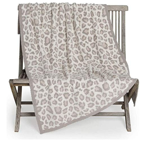 Cobija Cozychic Safari De Barefoot Dreams, Color Crema, Mult