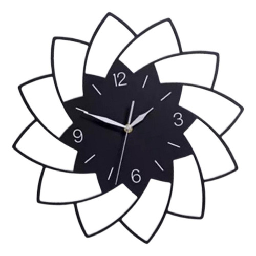 Reloj De Pared Acrílico Con Forma De Flor, Reloj De Pared .