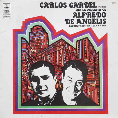 Carlos Gardel Y Orq De A De Angelis - Reconstuccion 74 X Lp