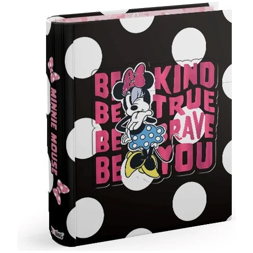 Carpeta Escolar A4 2 Anillos Minnie Mouse Modelos Mooving