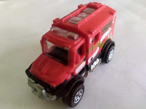 Matchbox Toy 2012 4x4 Ambulance Seven City Ambulance