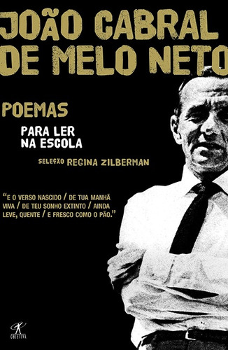 Poemas para ler na escola - João Cabral de melo neto, de Neto, João Cabral de Melo. Editora Schwarcz SA, capa mole em português, 2010
