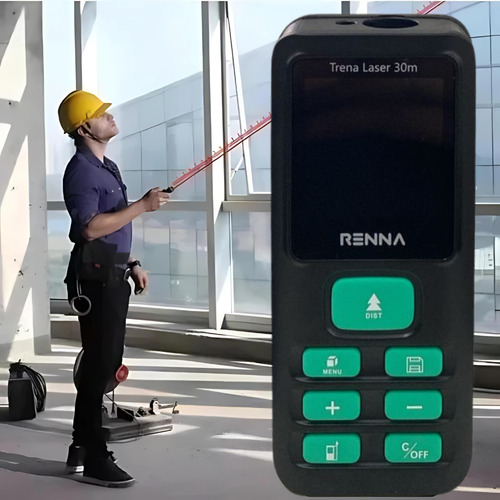 Trena Laser Digital Alta Precisão Profissional Ip54 Renna