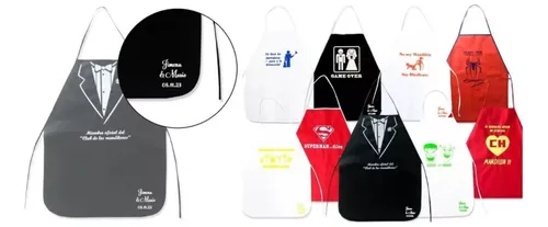 comprar 20 Mandiles Boda Nombres Personalizables  Marca Festiboda