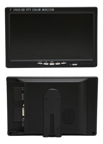 Monitor Av Vga De 7 Pulgadas Con Interfaz Multimedia Hd Para