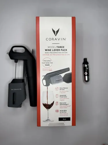 CORAVIN コラヴァン Model Three+ 新品未使用 未開封 Coravin Model Three Black | Parcelamento sem juros