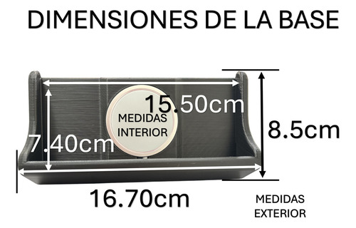 Base Carga Inalámbrica iPhone Pared O Escritorio Mgintegrado Blanco