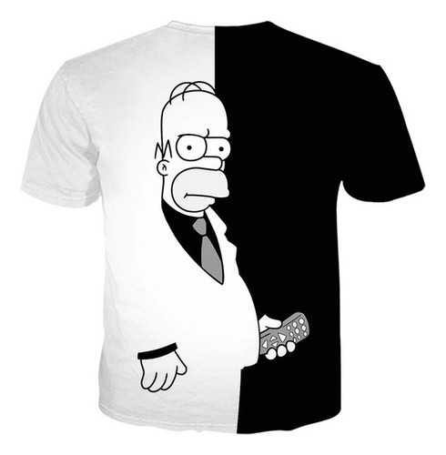 Rii Camisa De Verano Con Estampado 3d De Dibujos Animados