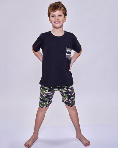 Pijama Junior Estampado Eyelit Art 1612