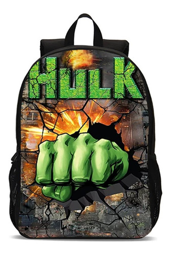 Mochila Escolar Hulk Personagem Infantil