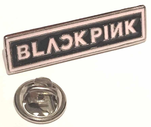Pin Black Pink Metálico Banda K Pop