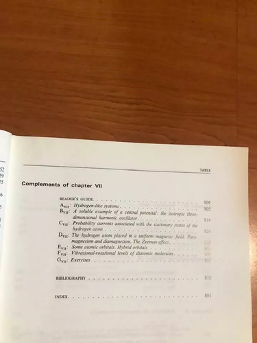 Quantum Mechanic Volume One Claude Cohen-tannoudji, B. Diu (Usado)