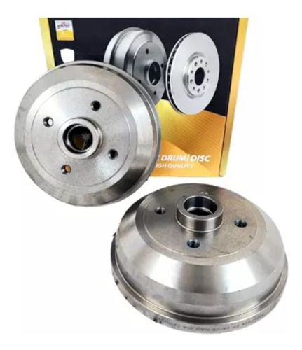 Kit 2 Tambores Traseros Chevy 2000 2001 2002 2003 2004 2005