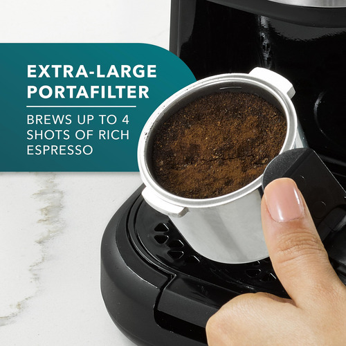 Mr. Coffee Cafetera De Espresso Al Vapor Con Jarra