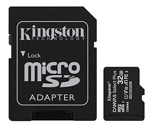 Memoria Micro Sd Clase 10 Kingston 32gb Original Blister Mi