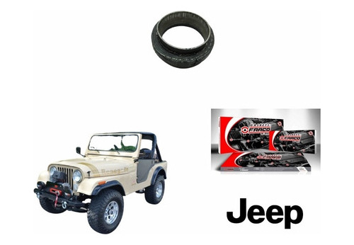 Sello Bajante De Escape Jeep Cj5 Comando 64-79 Motor 232 258