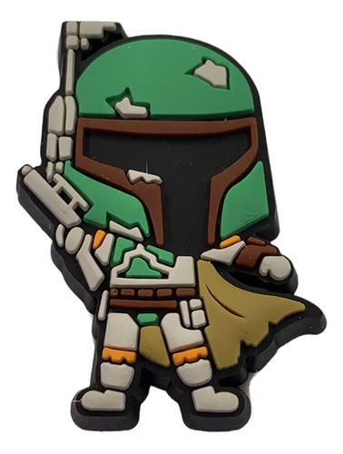 Crocs Jibbitz Boba Fett Star Wars Decoración De Crocs Charm