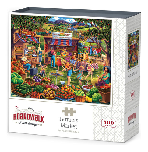 Dowdle Jigsaw Puzzle - Mercado De Agricultores 500 Piezas