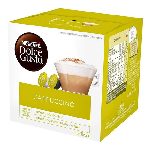 Café Nescafé Dolce Gusto Capuccino X16 Cápsulas