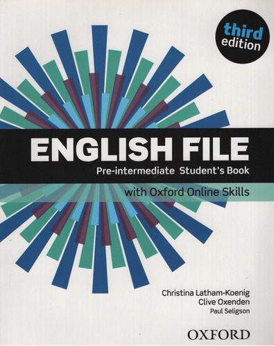 English File Pre-intermediate (3rd.edition) - Student's Book