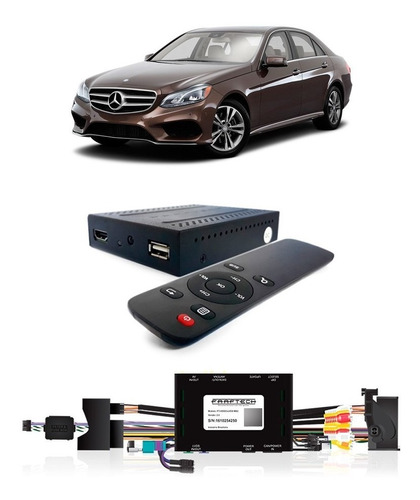 Interface De Video Com Tv Full Hd Mercedes Classe E 2016