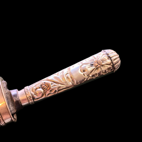 Antiguo Cuchillo Macho De Alpaca Hoja Marca Atahualpa Amarillo (Usado)