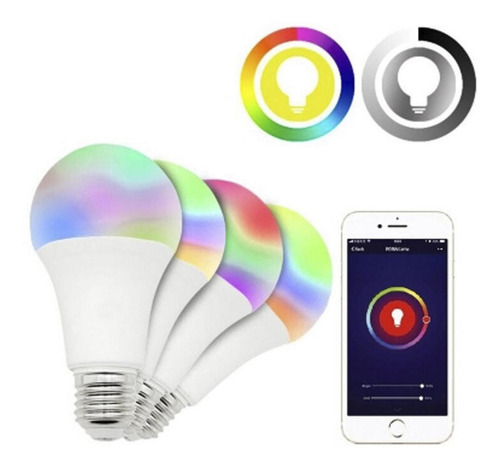 Ampolleta Irt Smart Wifi Colores E27 E27wififr
