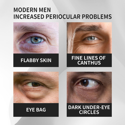 O Crema Para Ojos Fresca Y Tierna Para Hombre, Reafirmante P