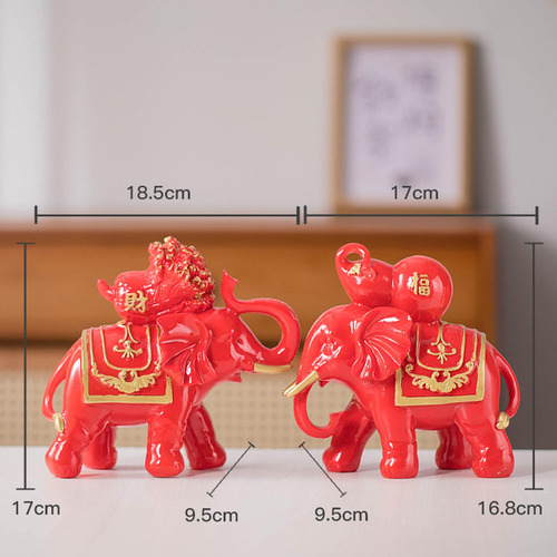 2 Uds Estatua De Regalos Resina Creativa Moderna Para