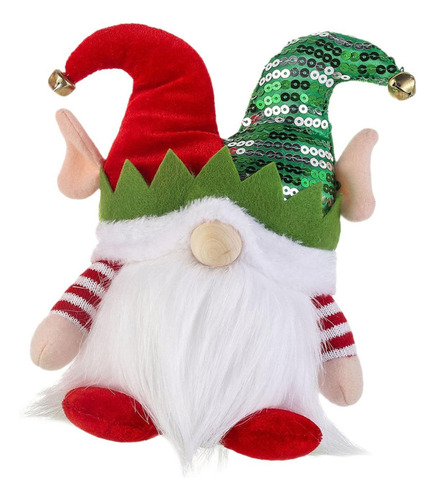 Sd Figura De Gnomo De Navidad Hecha A Mano, Regalo Para Un