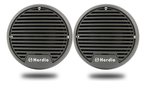 Marine Bluetooth Speakers Herdio 3-inch 140w Max Power Gray