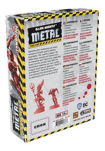 Zombicide 2ª Edição Dark Nights: Metal Character Pack 3