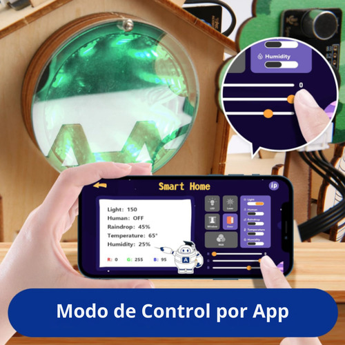 Casa Inteligente Acebott Robotica Compatible Con Arduino