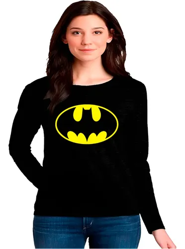 Polera batman mujer hotsell