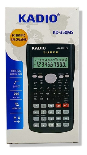 Calculadora Cientifica 240 Funciones Kadio