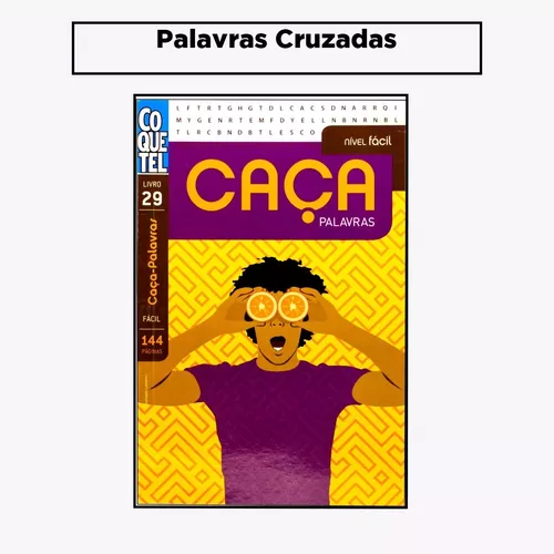 Coquetel - Caça Palavras - Nível Fácil - Livro 29