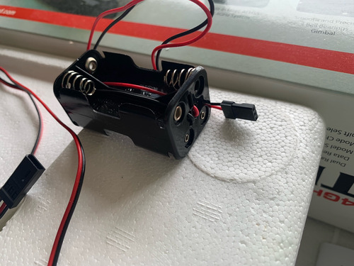 Radio Hitec Optic 6 2.4ghz Afhss, 6 Canales Casi Sin Uso (Usado)