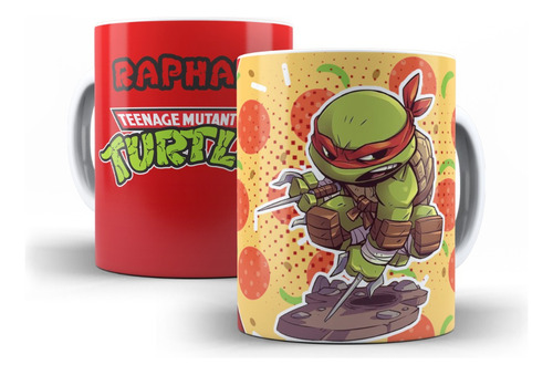 Taza Personalizada De Tortugas Ninja