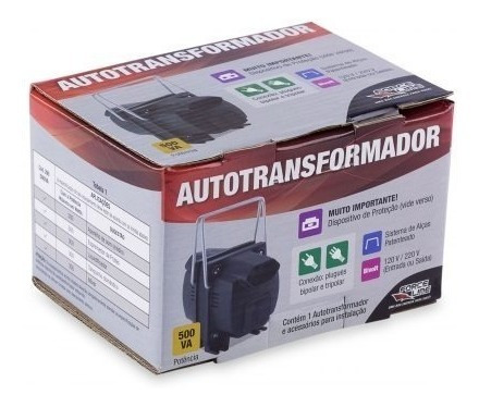 Imagem 1 de 4 de Autotransformador 500va - E/s: Bivolt (500va=300w)