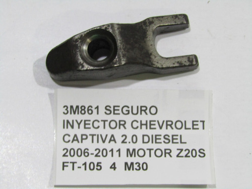  Seguro Inyector Chevrolet Captiva 2.0 Diesel 2006-2011